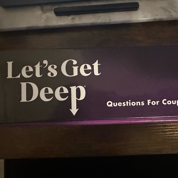 Let's Get Deep, a Relationship Card Game for Couples - Picture 2 of 6